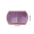 thumbnail image 2 of KMMYS Portable Sealed Dispenser Organizer with 6 Compartments, Damp Proof Plastic Box for Vitamins and Pills, Compact and Travel-Friendly, 2 of 6