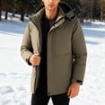 thumbnail image 2 of Winter Lined Insulated Detachable Liner Windproof Cold Jacket Casual, 2 of 6