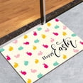 thumbnail image 5 of Easter Decorations Bath Mat, Spring Decor Washable Carpet Bathroom Rugs, Soft Floor Mats for Home Entryways, Porches & Bath, Multicolor, 5 of 6