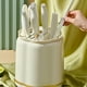 thumbnail image 1 of Cream Style Knife Knife Storage Knife Block Without Knives Kitchen Knife Universal Knife Block Knife Organizer And Long-lasting, 1 of 7
