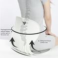 thumbnail image 3 of Soporte ergonómico para el Respaldo de la Silla, Soporte Lumbar para una Buena Corrección de la Postura Yalivio del Dolor de Espalda, Cojín del Asiento Trasero para Sillas y, 3 of 7