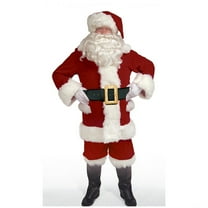 Burgundy Velvet Santa Overalls by HALCO AE7791P main image 0