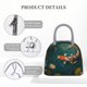 thumbnail image 4 of Balery Koi Pond Lilies Bolsa de Almuerzo para Mujeres, Caja de Almuerzo, Bolsa de Almuerzo Pequeña Impermeable, Tote de Almuerzo Reutilizable con Gran Capacidad, 4 of 6