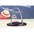 thumbnail image 5 of 22.5*26.5Newton Pendulum Billiard Ball Physics Science Decompression Creative Decoration Modern Simple Office Desk Home Decoration, 5 of 5
