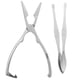 thumbnail image 5 of 3 piezas de herramientas para comer mariscos, pinzas de aleación de zinc para cangrejos, pinzas para cangrejos, suministros para abrir cangrejos., 5 of 8