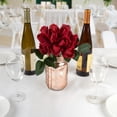 thumbnail image 5 of Pure Garden 48Pc Real Touch Rose Artificial Flowers with Stems (Red), 5 of 7