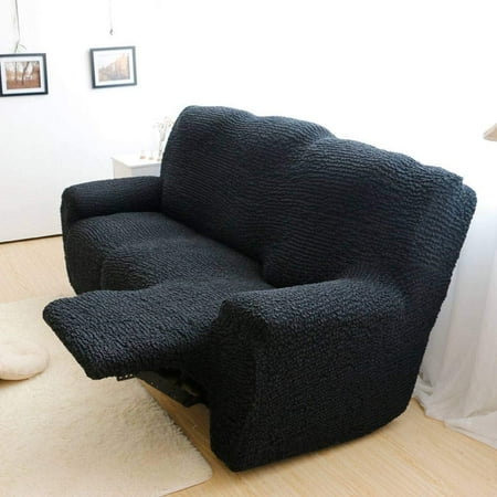 High Stretch Reclining Sofa Slipcover For Recliner Furniture Protector Couch Covers 1 2 3 Cushion Black Chair 90 130cm Canada High Stretch Reclining Sofa Slipcover, 3 Cushion Reclining Sofa Covers