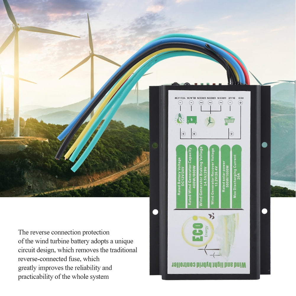 Hybrid Wind Solar Charge Controller 400W Regulator wind charge controller 12V 