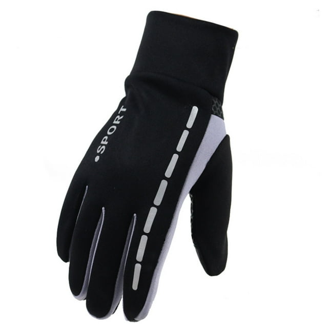 PVCS Mens Winter Therm With Anti-Slip Elastic Cuff, Thermal Soft Lining Gloves