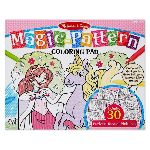 Melissa & Doug MagicPattern Marker Kids' Coloring Pad Princesses