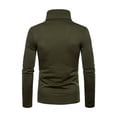 thumbnail image 3 of FOCUSNORM T-shirt à Manches Longues en Maille Homme Casual Party Pull, 3 of 8