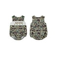 thumbnail image 2 of Rovasas Baby Boy Camouflage Jumpsuit Sleeveless Duck Embroidery Romper, 2 of 9