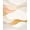 Beige Cream Tan, Pattern 2, variant on ODIKA 8'x10' Washable Area Rug Durable, Non-Slip Beige Vintage Cream Inspired Wave Faded Stripe Bands Abstract for Living Room, Under Sectional, Family