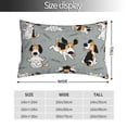 thumbnail image 2 of Balery Funny Beagle Active Dog Funda de Cojín Estampada, Regalos para Mujeres, Regalos de Amor para Ella, Regalos para Novia o Esposa, Funda de Almohada-14"x20", 2 of 6