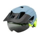 thumbnail image 1 of Casco de bicicleta DYNWAVEMX ajustable ligero y protector Azul verde, 1 of 8