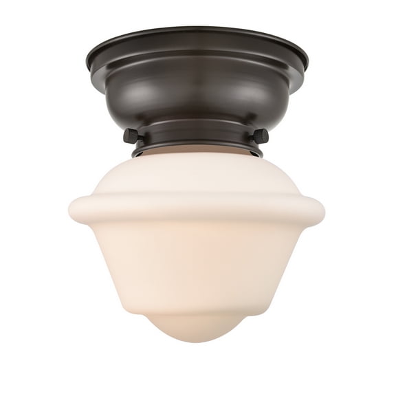 623-1F-OB-G531-LED-Innovations Lighting-Oxford - 3.5W 1 LED Flush Mount In Traditional Style-7.15 Inches Tall and 7.5 Inches Wide Oil Rubbed Bronze