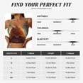 thumbnail image 4 of Rateoe Maple Leaf Meditating Chihuahua Print Womens' Sports Bras Scoop Neck Sports Vest- Padded U Back Seamless High Impact Support, 4 of 7