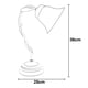 thumbnail image 5 of Lampara De Mesa, Luz Ideal Vintage Pantallas De Cristal Tabaco, 5 of 5