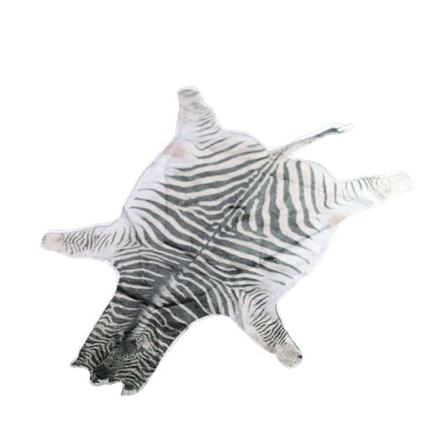 Milaget 1/6 Scale Rug Animal Print Stylish Mini Carpet Model for 12'' Action Figures deer pattern