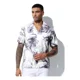 thumbnail image 2 of Camisas Estampada Hawaianas Hombre Manga Corta Casey Kevin, 2 of 8