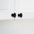 thumbnail image 2 of Era Simple Knob 2-Pack Matte Black, 2 of 6