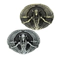 thumbnail image 1 of 2 Piezas de Cuero de Los Pantalones de Aleación de Zinc Punk con Forma de águila de Bronce para Hombre Baoblaze Hebilla de cinturón en forma de águila, 1 of 8