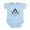 Sky Blue, variant on CafePress - Freemasons Infant Bodysuit - Baby Light Bodysuit, Size Newborn - 24 Months