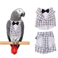 thumbnail image 6 of Halloween Funny Pigeon Cosplay Dress Up Cartoon Back Bow Tie Suit Pet Transformation Costume Gentleman Chest S, 6 of 7