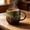 B, variant on Large Capacity Ceramic Breakfast Mug, 600ml Coarse Pottery Cup With Kiln-Fired Reactive Glaze, Artisanal Coffee And Tea Drinkware For Daily Morning Use