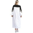 thumbnail image 3 of Aislor Robe d'Église pour Femmes Manches Longues Robe de Choeur Ample Robe Maxi de Ministre Prédicateur Robes Noires G, 3 of 7