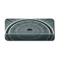 thumbnail image 1 of Outer Space Computer Mouse Pad, Science Fiction Theme 3D Design Futuristic Corridor Technologic Image Print, Rectangle Non-Slip Rubber Mousepad X-Large, 35" x 15" Gaming Size, Blue Grey, by Ambesonne, 1 of 2