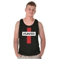 thumbnail image 3 of Saved Hashtag Religious Christian Tank Top T Shirts Men Women Brisco Brands L, 3 of 6