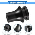 thumbnail image 4 of Unique Bargains Car Gear Shift Knob Adapter M10x1.5 Universal for Manual Transmission Aluminum Alloy Black, 4 of 6