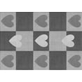 thumbnail image 1 of Ahgly Company Machine Washable Indoor Rectangle Transitional Gray Cloud Gray Area Rugs, 2' x 3', 1 of 7