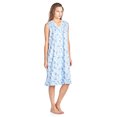 thumbnail image 2 of Casual Nights Women's Sleeveless Floral Lace and Ribbon Nightgown, 2 of 4