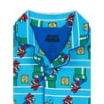 thumbnail image 2 of Mario Boys Short Sleeve Sleep Notch Collar Top and Pants Pajama Set, 2-Piece, Sizes 4-12, 2 of 3