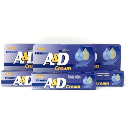 Vitamin A & D Cream - Prevent Diaper Rash, 1.5 oz Natureplex (Pack of (Best Vitamin For Skin Rash)
