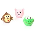 thumbnail image 4 of UDIYO Monkey Frog Pig Shape Squeaker Pet Dog Puppy Chewing Teeth Cleaning Play Toy, 4 of 6