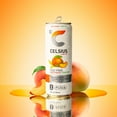thumbnail image 6 of CELSIUS Fizz Free Peach Mango Green Tea, Functional Energy Drink 12 fl oz (Pack of 12), 6 of 6