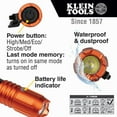 thumbnail image 3 of Klein Tools 56411 Rechargeable Pocket Flashlight, 275 Lumen, Dual-Direction Pocket Clip and Lanyard, IP67 Waterproof, 10-Foot Drop Rating, 3 of 8