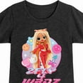 thumbnail image 3 of LOL OMG! Fashion Dolls - 2Fly 4 Wrdz - Toddler & Youth Girls Short Sleeve Graphic T-Shirt, 3 of 5