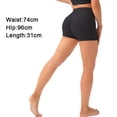 thumbnail image 2 of Rawiri Butt-Lifting Fitness Leggings for Women High-Waist Bubble Textured Sports Shorts, 2 of 5