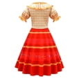 thumbnail image 3 of Kids Mirabel Cosplay Costume Girls Dress Princess Dresses Outfits Halloween Suit, 3 of 6
