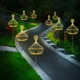 thumbnail image 6 of CTAnnie Solar Garden Lights 8 Pack, Solar Powered Outdoor Decorative Lamps, 120 LED Solar Firework Lights with Remote Control, 8 Modes Waterproof DIY Landscape Lighting for Backyard Garden Decoration, 6 of 6