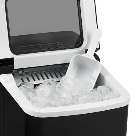 NewAir - 26 lbs. Countertop Ice Maker - Matte Black