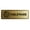 Brushed Gold, variant on Signs ByLITA Standard Tableware Door or Wall Sign Easy Installation | Durable Construction | Kitchen Essentials | Hygiene | AirBnB Signs Sign (Red) - Medium