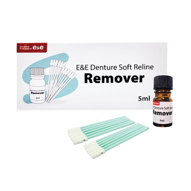 Removedor de silicona para rebase de dentaduras EXECELLENT & ECONOMICAL 5 ml