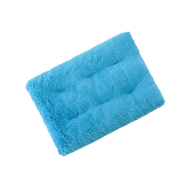 Maytalsory Doux et Confortable Chien Lit Animaux Doux Rêves Facile à Nettoyer Chien Cage Lit Bleu S 1Set