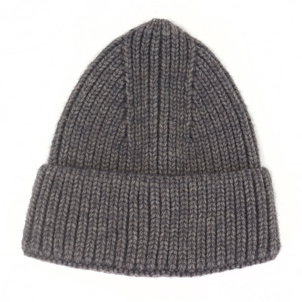 Jumpingount Gorros de punto de invierno, gorro de fibra acrílica para mantener el calor, gorro cómodo, gorro de vestir, accesorio deportivo informal Sombreros Gris oscuro Jumpingount AP013439-10