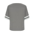 thumbnail image 6 of ZyeKqe Girls Oversized T Shirts Drop Shoulder Short Sleeve Shirts Round Neck Loose Fitted Summer Top, 6 of 8